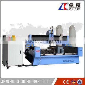 China Cheap 1325 4 Axis CNC Engraver CNC Engraving Machine For Stone Wood Aluminum 300MM Z-Axis 5.5KW Water Cooling Spindle