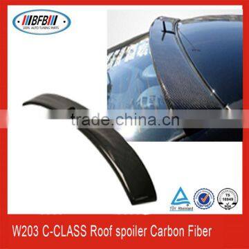 CARBON FIBER REAR WING ROOF SPOILER FOR MERCEDES BENZ 01-06 W203 C-CLASS C180 C200 C230