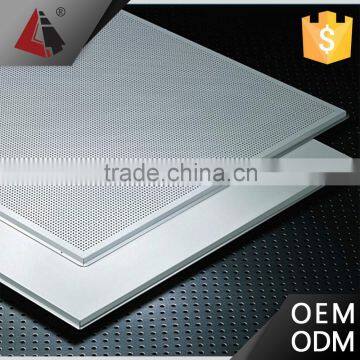 Construction Material lay in Suspended Perforated Aluminum Ceiling Tiles