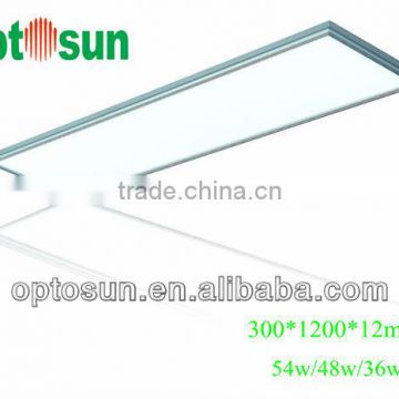 300x1200m 36w panel of led