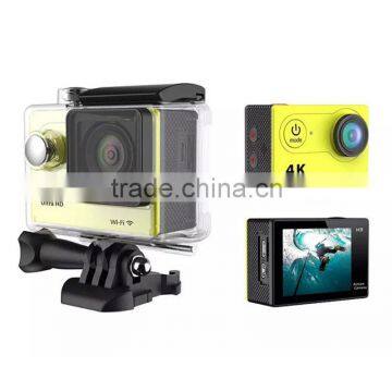 HD 1080p 720p 4K WIFI Action Camera Sports Cam Diving 30M Waterproof Sports Camera 170 Wide Angel Lens 2inch Helmet Cam