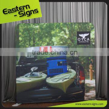 8Ft Straight Tension Fabric Display Fireproof Tension Fabric Display