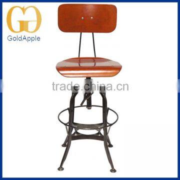 High Quality Professional adjustable bar chair metal chair outdoor
