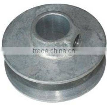 Aluminum motor pulley