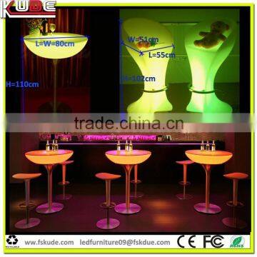 Cheap Battery Rechargeable Outdoor Acrylic Led Furniture
