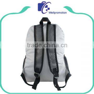 Promotional Customized Folding Backpack / Outdoor Backpack With Mesh Pocket photo-5