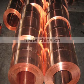 0.5mm t copper foil strips/coils for Electrical components making