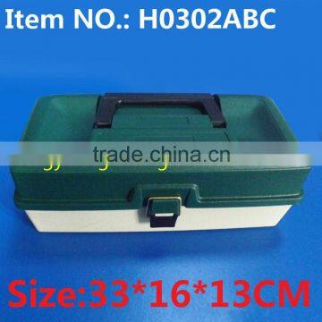 H0302ABC 33*16*13CM Three Style Plastic Box Fishing Box