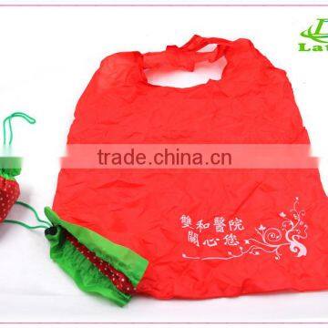 Customized Reusable polyester nylon lady bird folding up promotionalPrinted Folding Tote Bagote bag/shopping bag