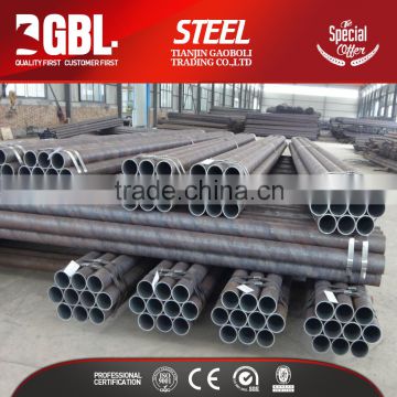 Hot Rolled round hollow section 1/4" SCH40 seamless steel pipe weight