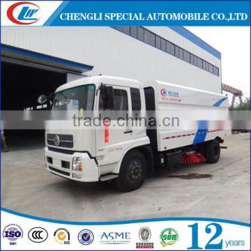 6 Wheels 12000L 4x2 Vacuum road sweeper truck for sale