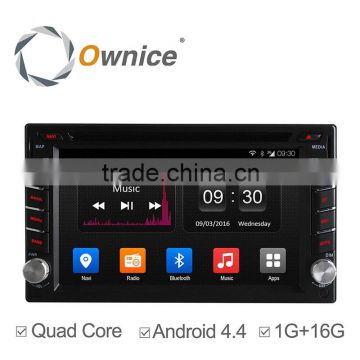 Ownice Quad core android 4.4 Car Electronic navi for 2din universal support TV OBD TPMS