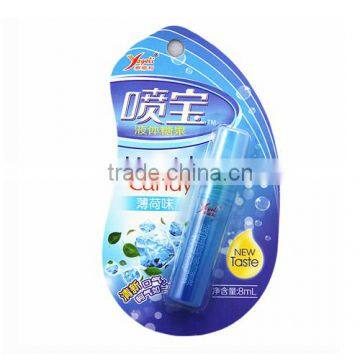 Hot sale sugar-free fresh spray breath mints liquid candy VC-L050