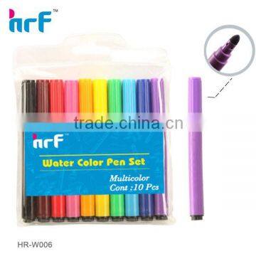 10 Pcs jumbo felt tip water color pen HR-W006