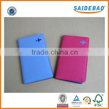 Dongguan factory direct custom passport holder with multi-function pocket,leather passport cover with special design