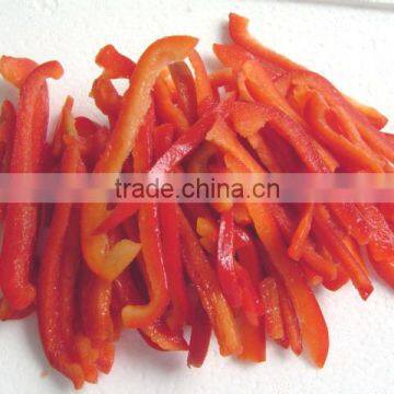 IQF red pepper with high quality;red pepper for foods seasoning