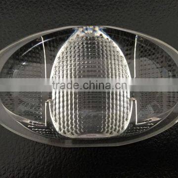 LED Glass Lens 102mm For Street Lighting Optical Lens