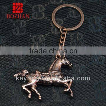 popular animal custom 3d keychain/horse keychain/animal keychains