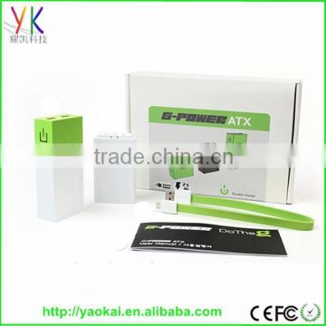 OEM/ODM Service Mini Wholesale rechargeable power bank 6000mah with FCC CE ROHS Certifications