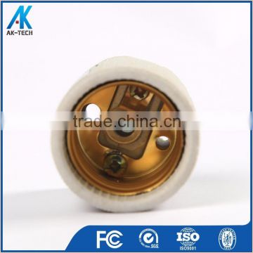 ceiling lamp base brass screw shell fitting e27 halogen lamp holder