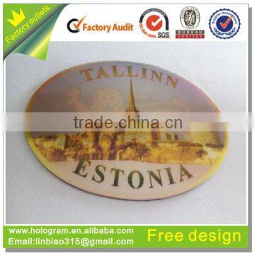 Outdoor advertising 3D lenticular Motion moving sticker