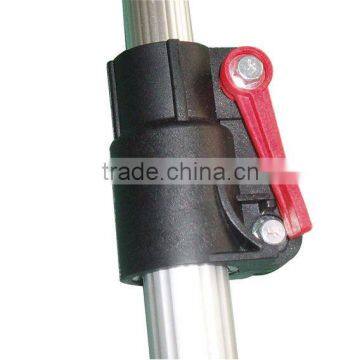 Telescopic rod lock and aluminium tube clamps