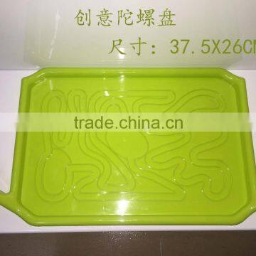 toys plastic spinning top plate
