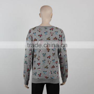 F5W14364 High Quality Wholesale Cewneck Sweatshirt Women photo-4