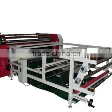 teflon coating drum roller sublimation heat press machine