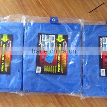 Virgin material blue color pe tarpaulin,waterproof fabric