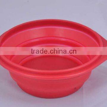 Silicone Pet Expandable/Collapsible Travel Bowl