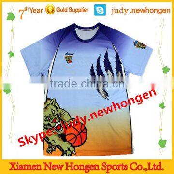 cheap Chinese low prices t shirts, sublimation printing t shirts