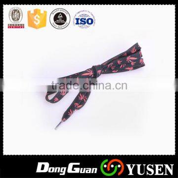 Eco-friendly Custom plastic tip round shoelaces for sport shoes