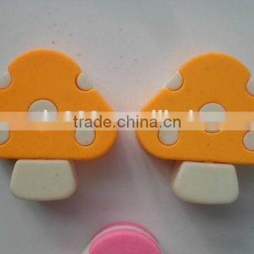 good quality mushroom rubber eraser for kids