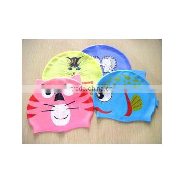 high quality safe silicone swimming cap