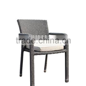 China Manufactuer modern chair outdoor furniture/rattan wicker aluminum garden chair