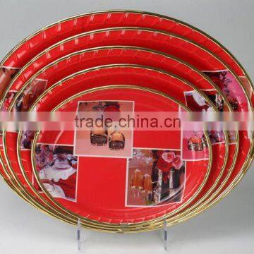 plastic serving tray