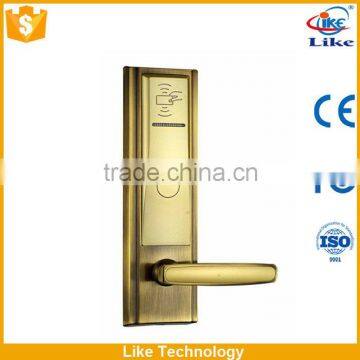 electric electronic lock for hotel door with UK standard mortise