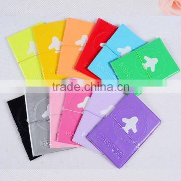 Hot sale travel pvc passport holder