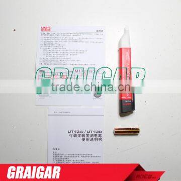 AC Voltage Detectors - Adjustable Sensitivity UNI-T UT13A 24V ~ 600 V Voltage Meter Voltmeter Voltimetro