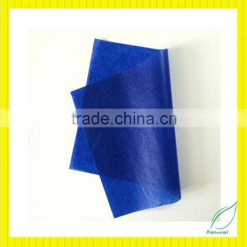 China paper manufacture supply blue glassine paper