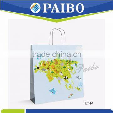 RT-10 c2s paper bag Good Quality with handle professional manufacturer CARTOON KIDS