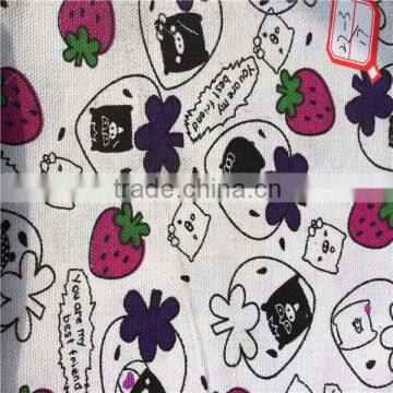 Hot selling 230-270gsm ready goods canvas bag fabric