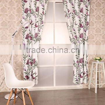 2016 New American Style Printed Curtain Panel