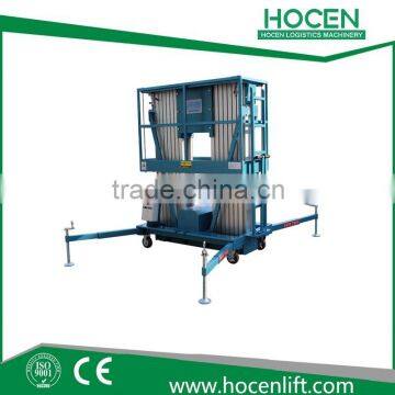 Mobile Hydraulic 8m Telescopic Mast Climbing Work Platform photo-4