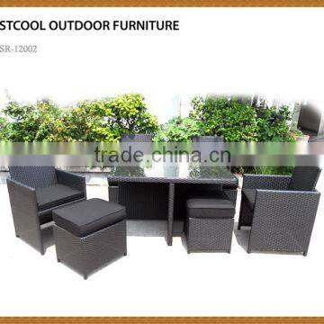 cube set table outdoor dining set