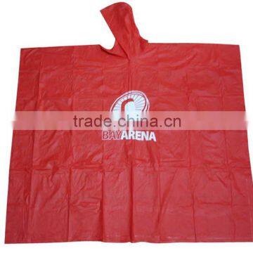 Promotional Adult PVC Poncho With Logo