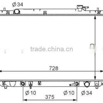 Auto Radiator for LEXUS High Lander
