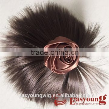 Natural brown color hair products. synthetic wigs hair pieces