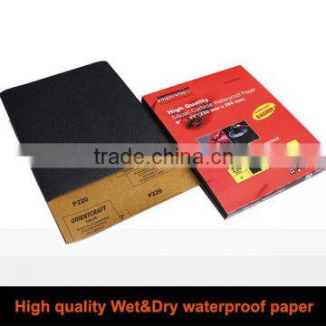 waterproof abrasive sand paper